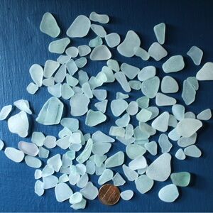 mint green sea glass